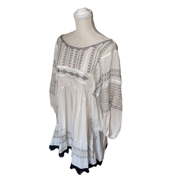 Free People Wild One Embroidered Top - Picture 7 of 16